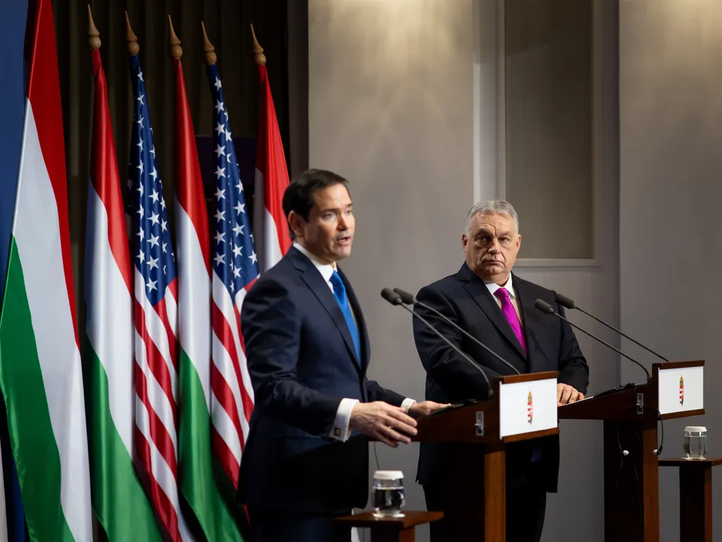Marco Rubio Budapesten, MarcoRubioBudapesten, Orbán Viktor, OrbánViktor, tárgyalás, 2026.02.16.