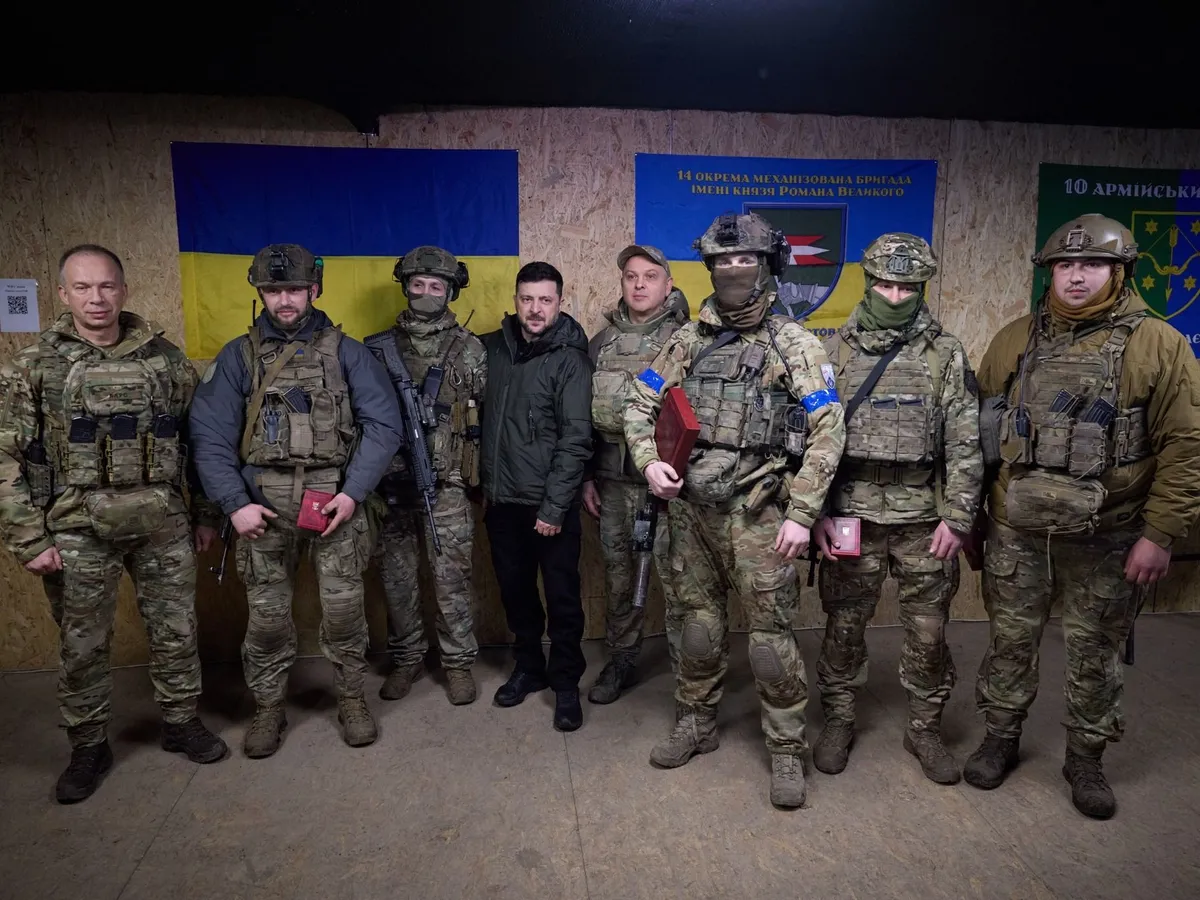 Újabb fenyegetés érkezett Ukrajna részéről (Fotó: Facebook/Volodimir Zelenszkij)