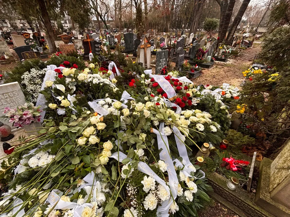 Dudás Miklós temetésén rengetegen jelentek meg és kísérték el utolsó útjára