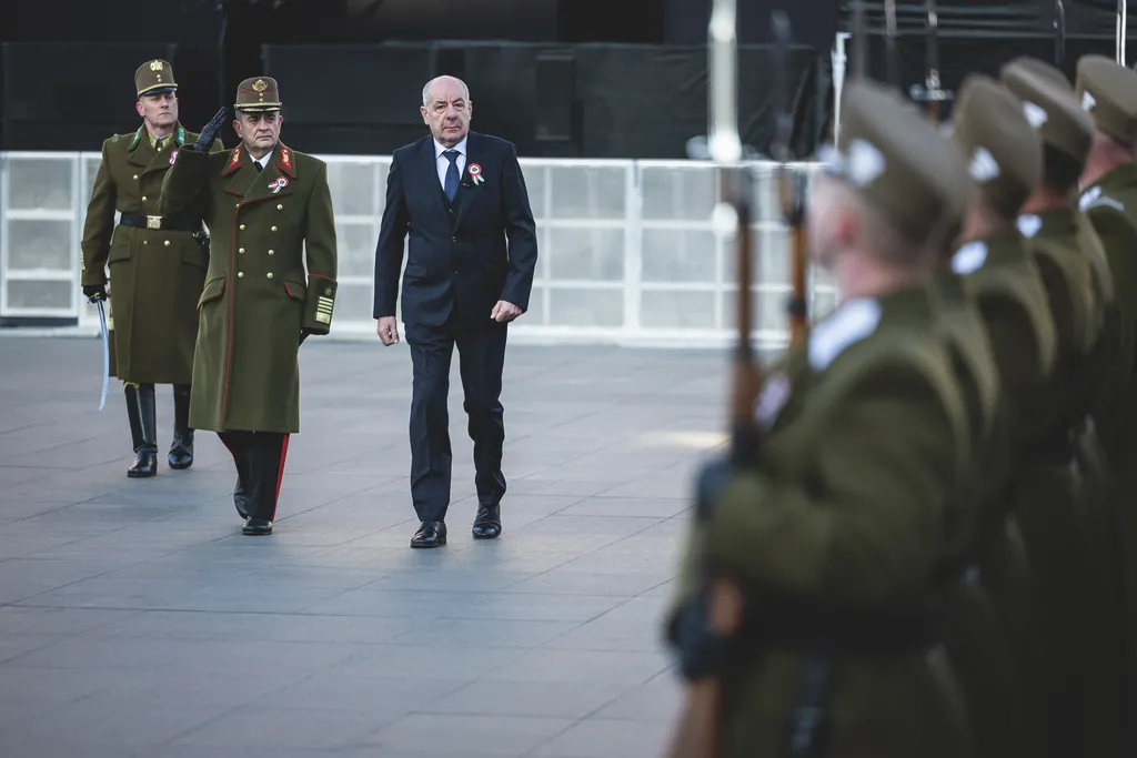 Március 15., Március15., Nemzeti ünnep, Nemzetiünnep, Zászlófelvonás, Magyarország nemzeti lobogójának ünnepélyes felvonása, Kossuth Lajos tér, Sulyok Tamás köztársasági elnök, 2026.03.15.