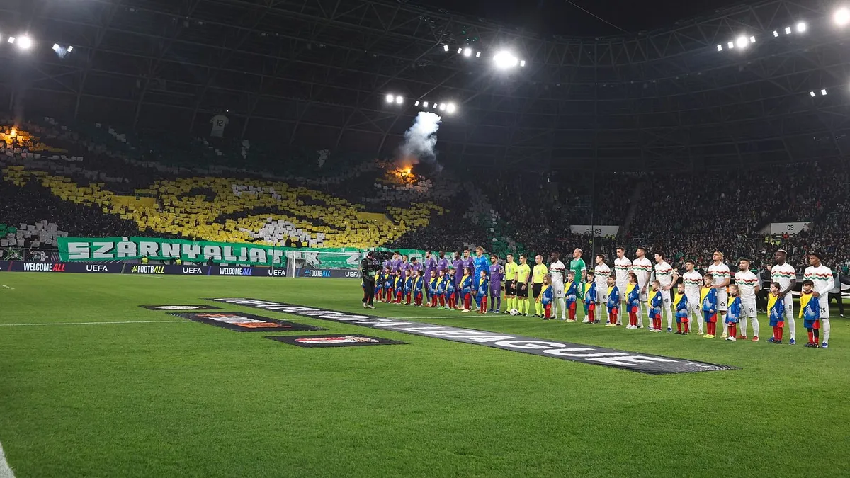 Ferencvárosi TC - SC Braga, FTC, Fradi, Ferencváros, FradiBraga, FTCBraga, UEFA Európa-liga, nyolcaddöntő, 1. mérkőzés, Budapest, Groupama Aréna, GroupamaAréna, 2026.03.12., 2026. március 12.