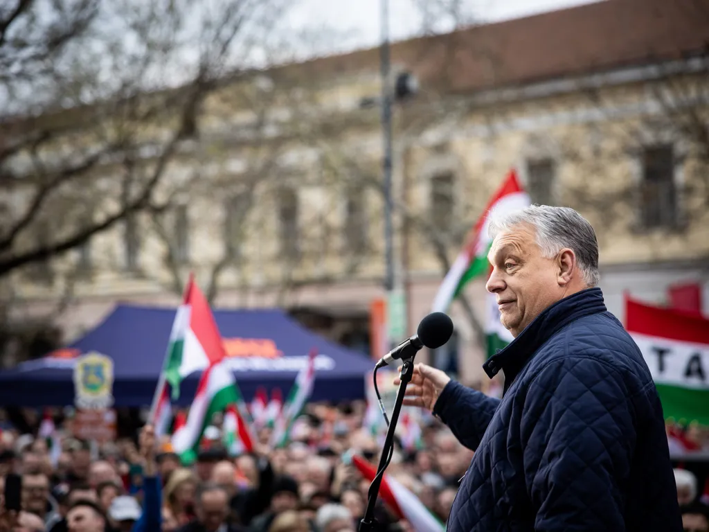 Országjárás, Orbán Viktor, OrbánViktor, Békéscsaba, OrbánViktorBékéscsaba, 2026.03.29.