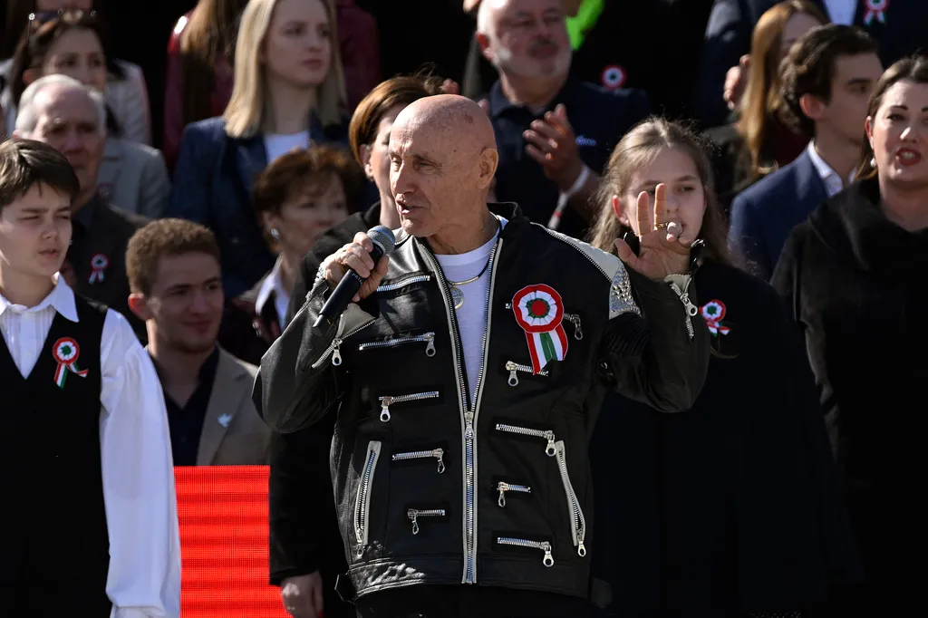 Március 15., Március15, Nemzeti ünnep, Nemzetiünnep, Az 1848-49-es forradalom és szabadságharc kitörésének 178. évfordulója, Kossuth Lajos tér, Kossuth tér, Kossuthtér, ünnepi műsor, Fidesz, Fidesz – Magyar Polgári Szövetség