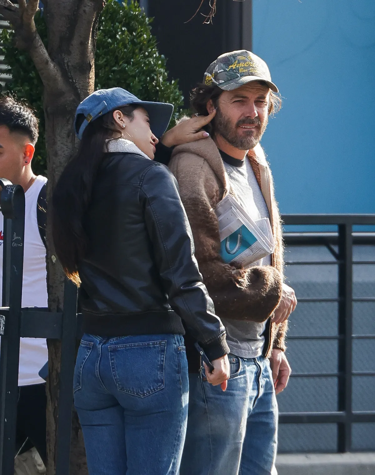 11/17/2024 EXCLUSIVE: Casey Affleck and Caylee Cowan spotted stepping out in New York City. The 49 year old American actor woe a baseball cap, wool coat, jeans, and white trainers. Caylee wore a cap, bomber jacket, jeans, and black boots.

sales@theimagedirect.com Please byline:TheImageDirect.com

*EXCLUSIVE PLEASE EMAIL sales@theimagedirect.com FOR FEES BEFORE USE
