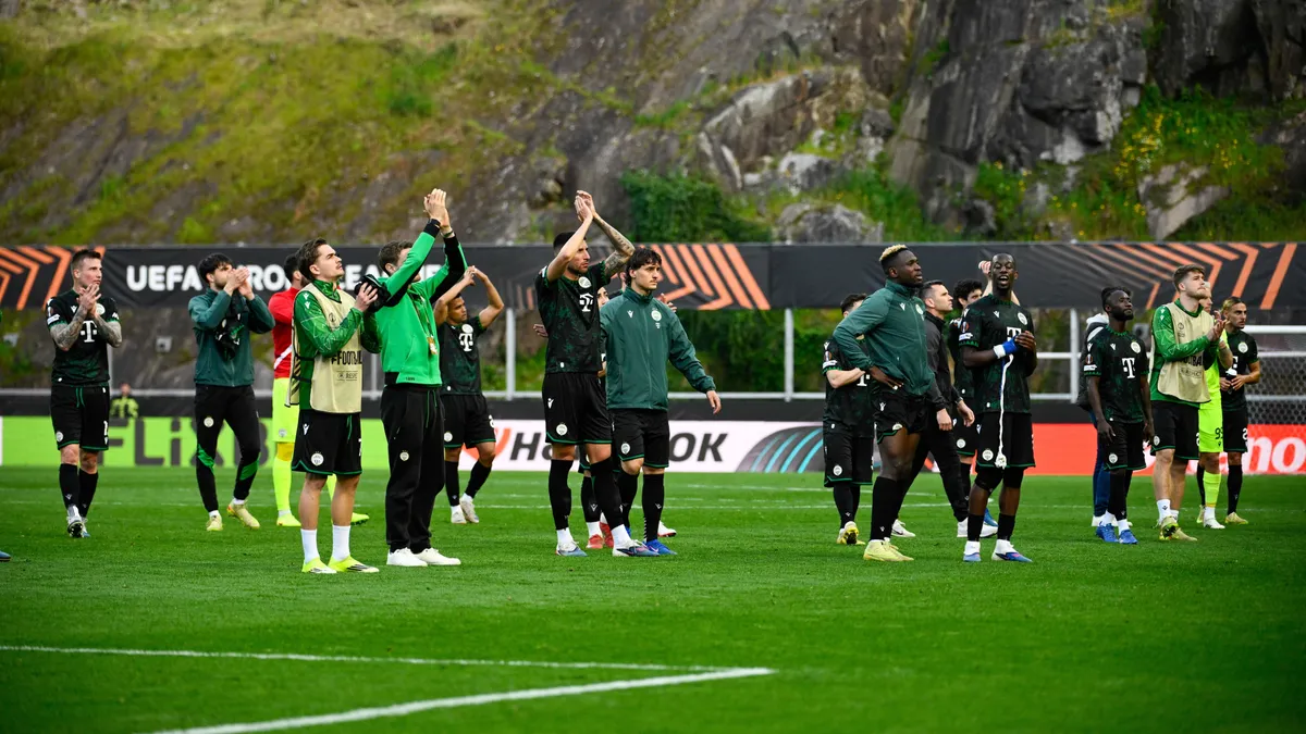 A Fradi játékosai összetörten, de büszkén búcsúztak az Európa-ligától