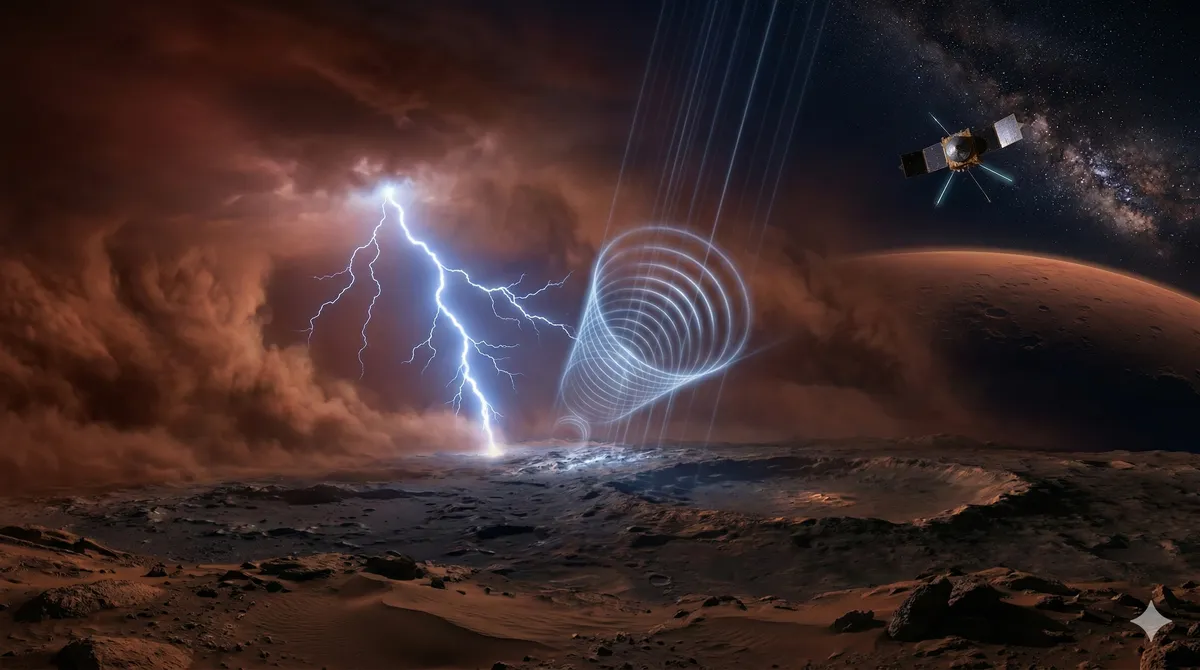 Először sikerült minden kétséget kizáróan villámlást észlelni a Marson.
