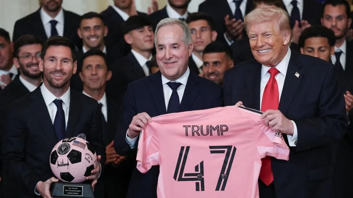 Lionel Messi találkozott Donald Trumppal a Fehér Házban – videó