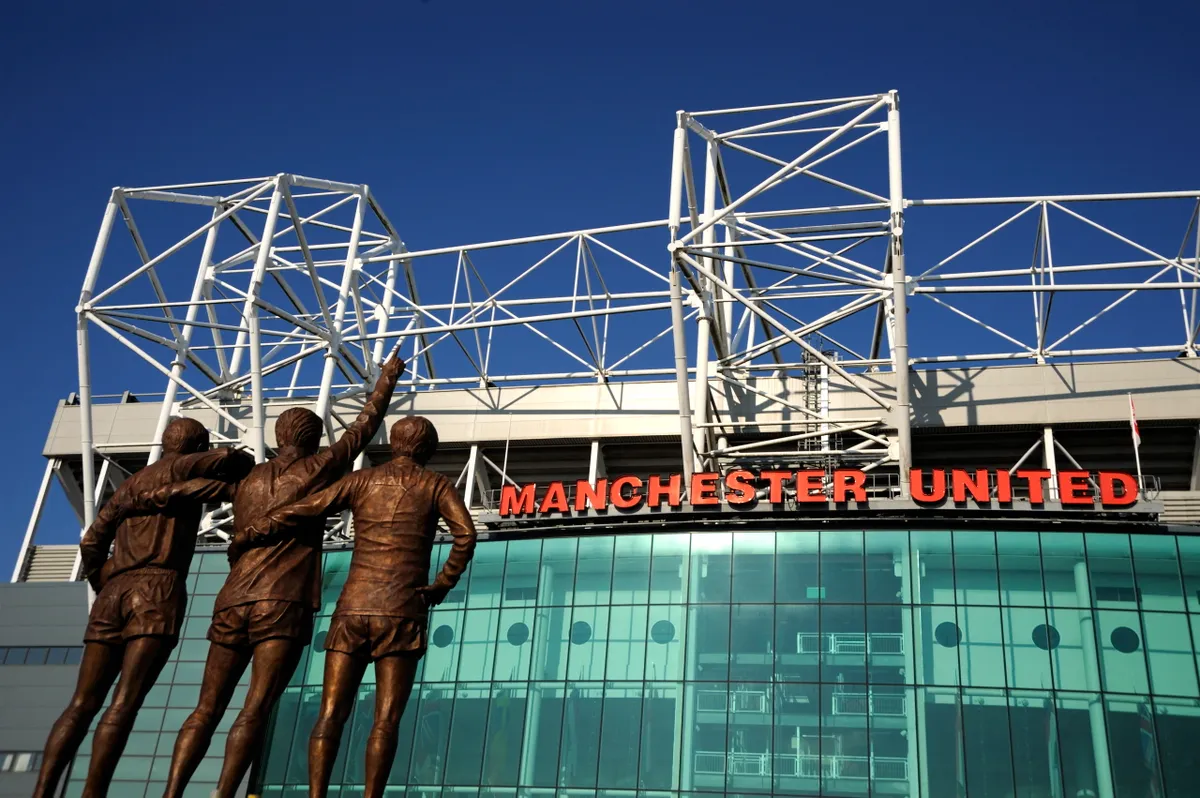 Manchester United Football Club Stadium, Old Trafford, Manchester, England, United Kingdom, Europe (Photo by PETER RICHARDSON / Robert Harding Premium / robertharding via AFP)