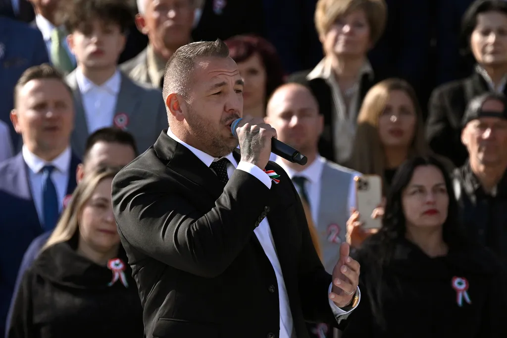 Március 15., Március15, Nemzeti ünnep, Nemzetiünnep, Az 1848-49-es forradalom és szabadságharc kitörésének 178. évfordulója, Kossuth Lajos tér, Kossuth tér, Kossuthtér, ünnepi műsor, Fidesz, Fidesz – Magyar Polgári Szövetség