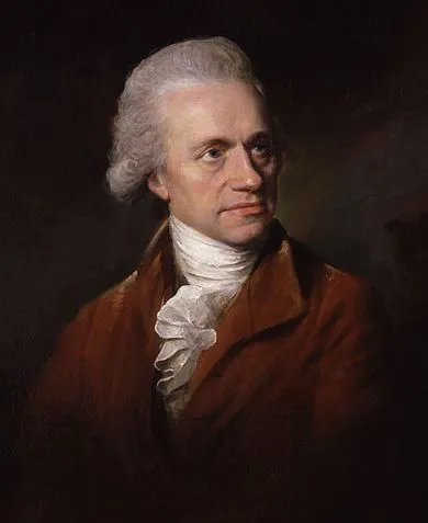 William Herschel 18. századi portréja, a zenészből lett csillagászé, aki felfedezte az Uránuszt