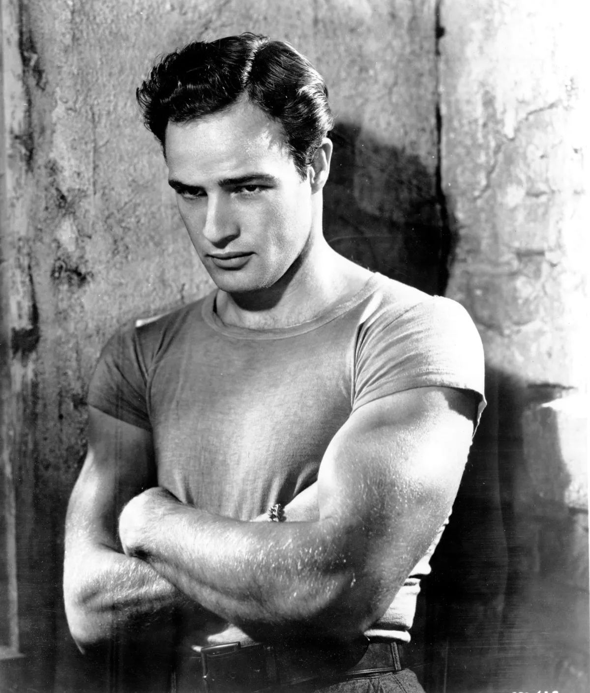 Marlon Brando A vágy villamosa című filmben.