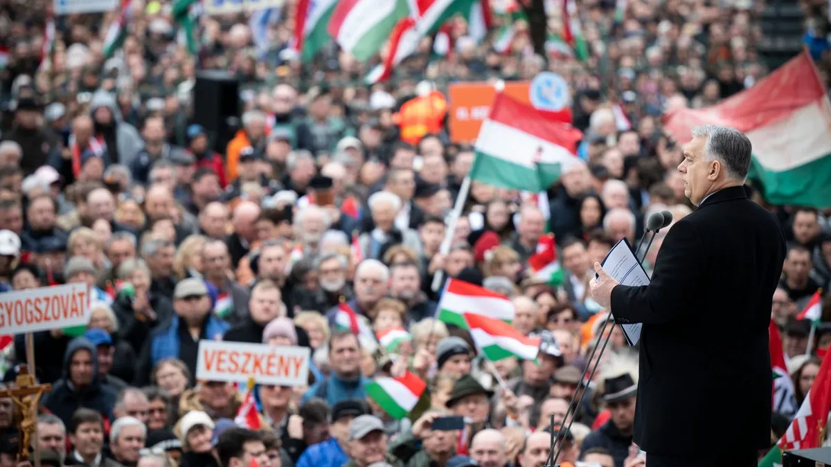 Kovács Zoltán: Orbán Viktor a Kossuth téren mond ünnepi beszédet március 15-én...