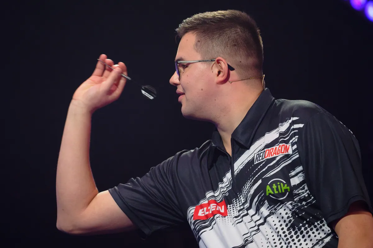 Gian van Veen nem lehetett ott a csütörtöki darts Premier League eseményen