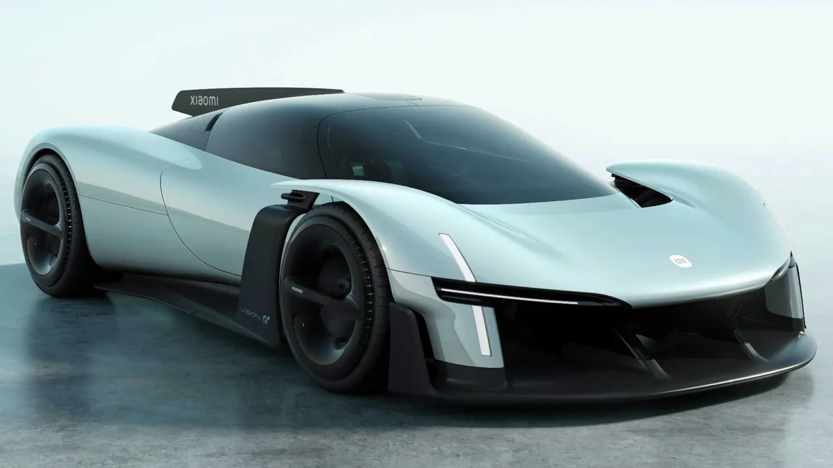 Óriási szárny nélkül is működik a Xiaomi szuperautó aerodinamikai csomagja.