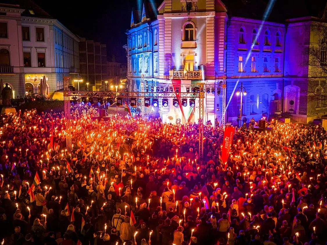 Orbán Viktor, OrbánViktor, országjárás, kampány, Fidesz, Kaposvár, OrbánViktorKaposvár, 2026.03.16.