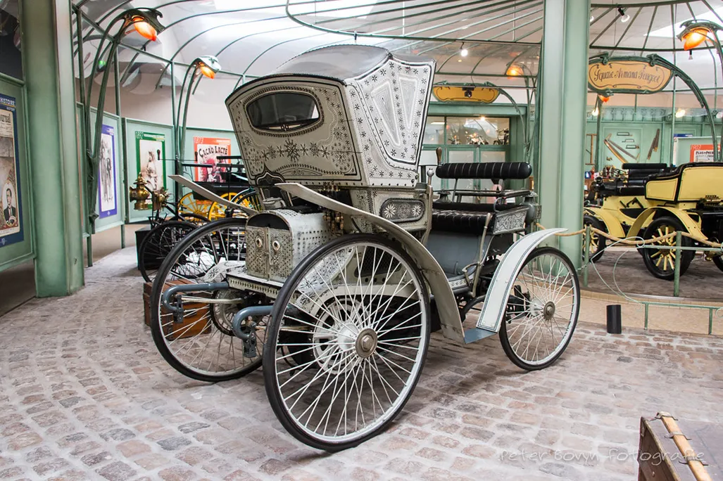 A Peugeot Type 4 egy franciaországi múzeumban