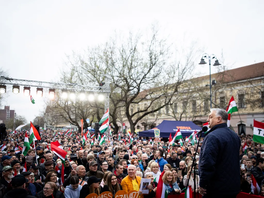 Országjárás, Orbán Viktor, OrbánViktor, Békéscsaba, OrbánViktorBékéscsaba, 2026.03.29.