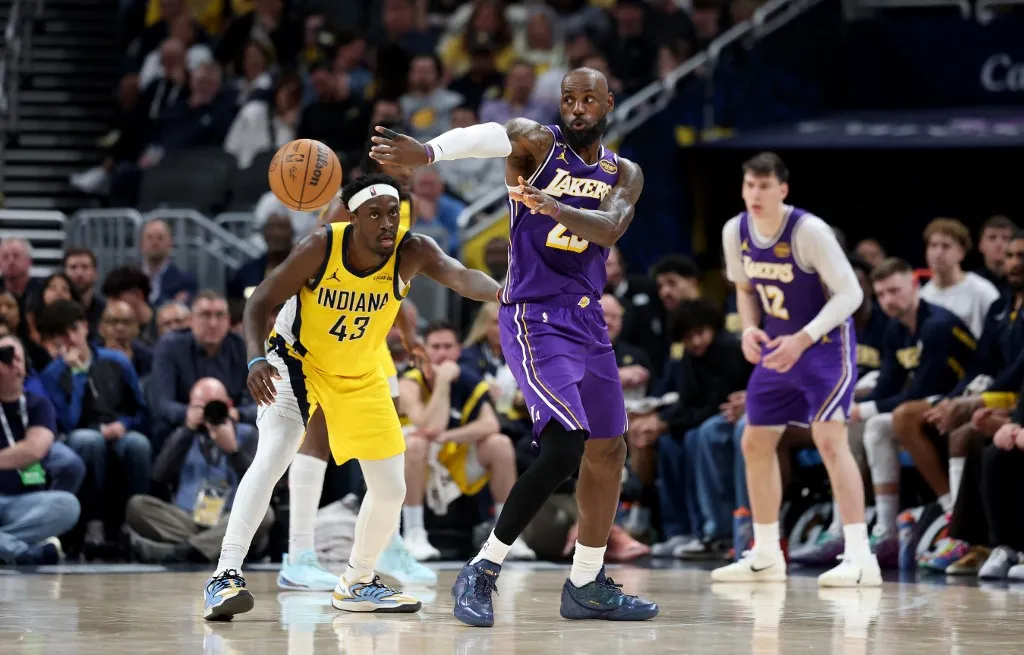 LeBron James a fiának adott gólpasszt