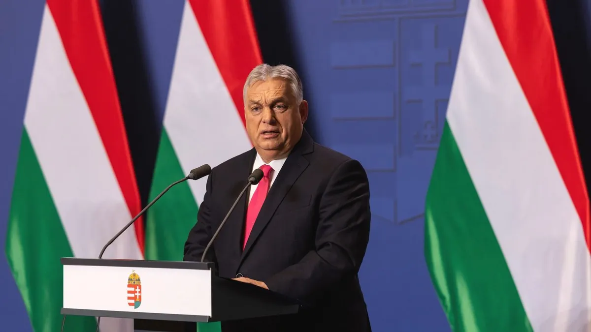 Orbán Viktor keményen nekiment Ukrajnának (Forrás: Facebook)