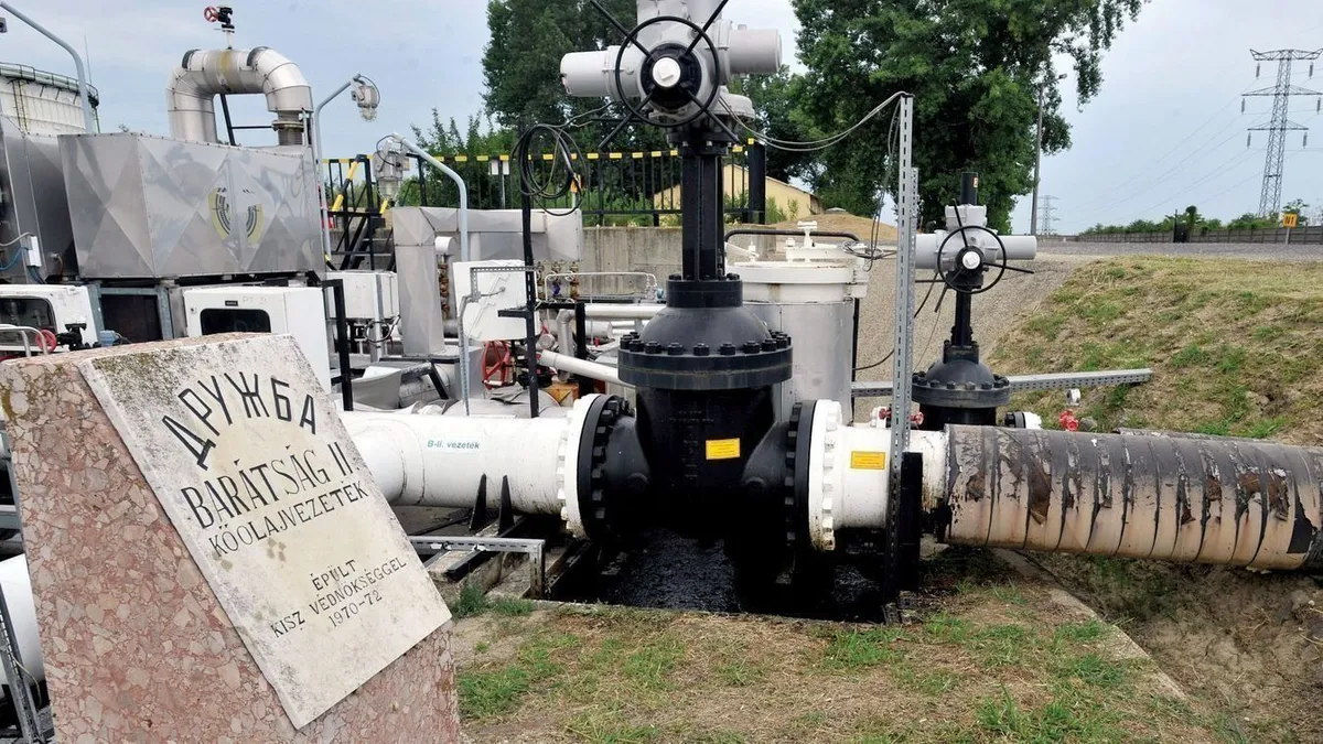 Működőképes a Barátság kőolajvezeték
