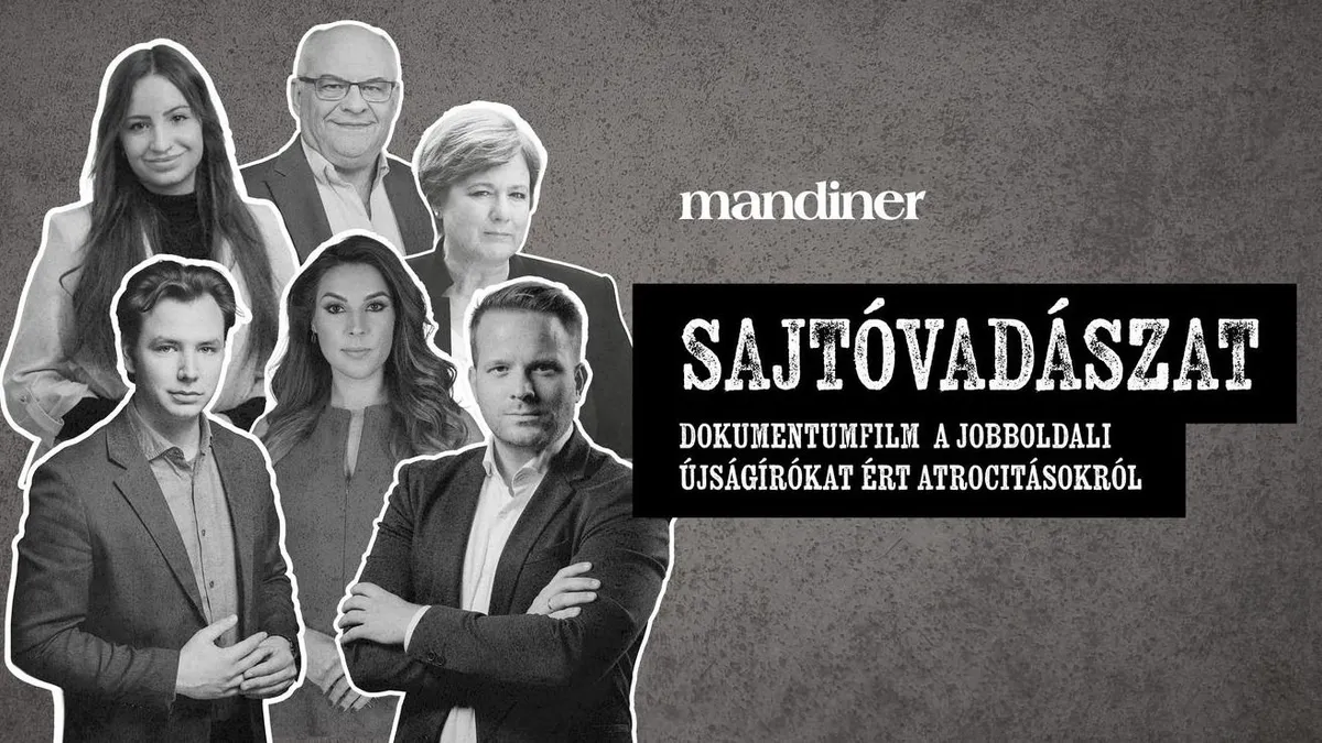 Sajtóvadászat: A Mandiner dokumentumfilmje bemutatja a baloldal gyűlöletét.