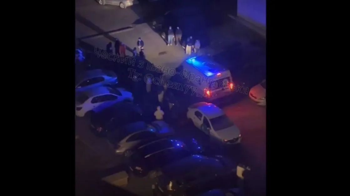 Eldurvultak Zelenszkij sorozói: Ivano-Frankivszkban történt incidensnél mentőt kellett hívni (Fotó: Telegram)