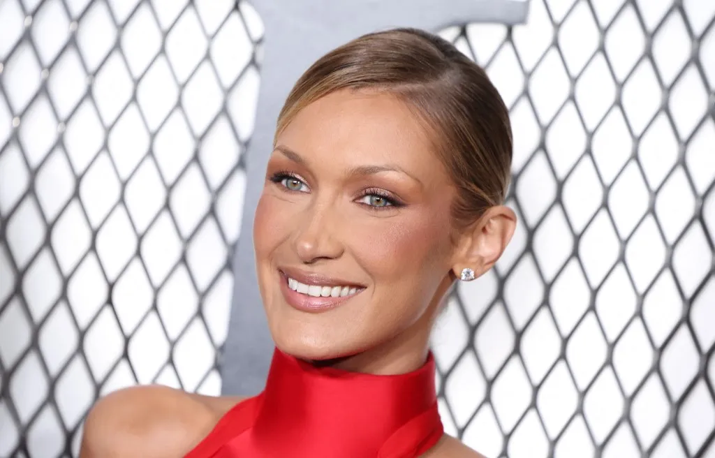 US model Bella Hadid attends the season one premiere of FX's "The Beauty" at The Museum of Modern Art (MOMA) in New York on January 14, 2026. (Photo by ANGELA WEISS / AFP)