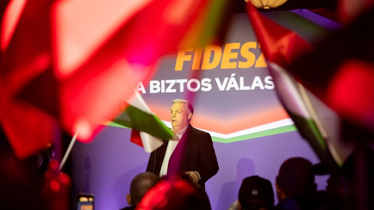 Orbán Viktor Miskolcon a gazdasági stabilitás megőrzésére és tudatos szavazásra szólított fel