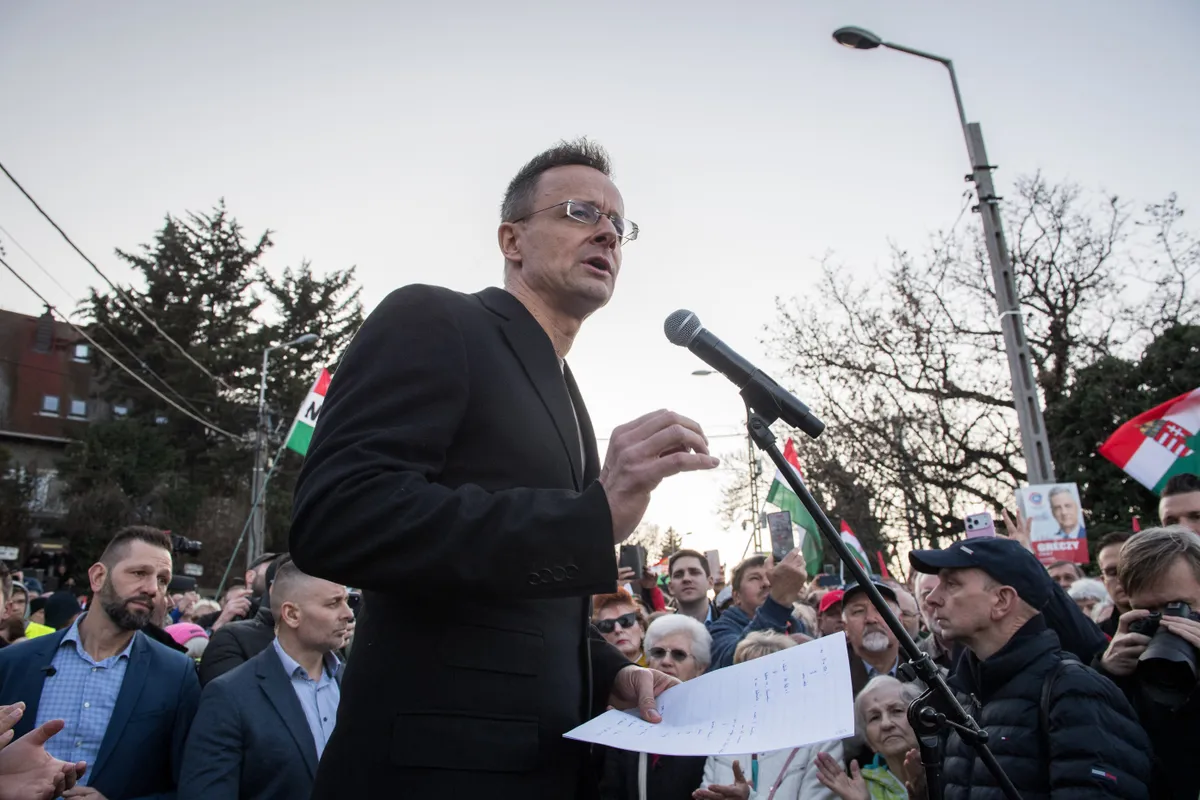 Szijjártó Péter szerint egyértelmű, hogy szervezett zsarolási akciót látunk az olajblokád kapcsán