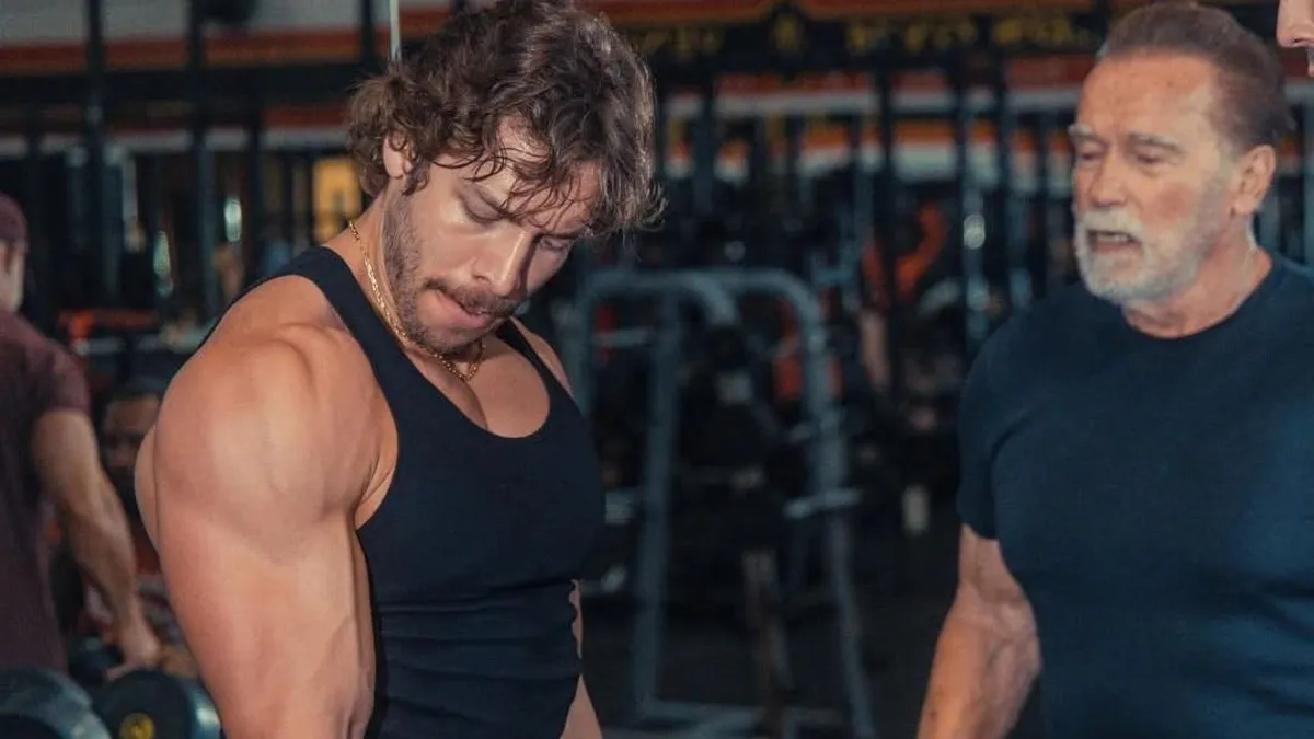 Világklasszis gének: Arnold Schwarzenegger fia élete első versenyén rögtön történelmet írt