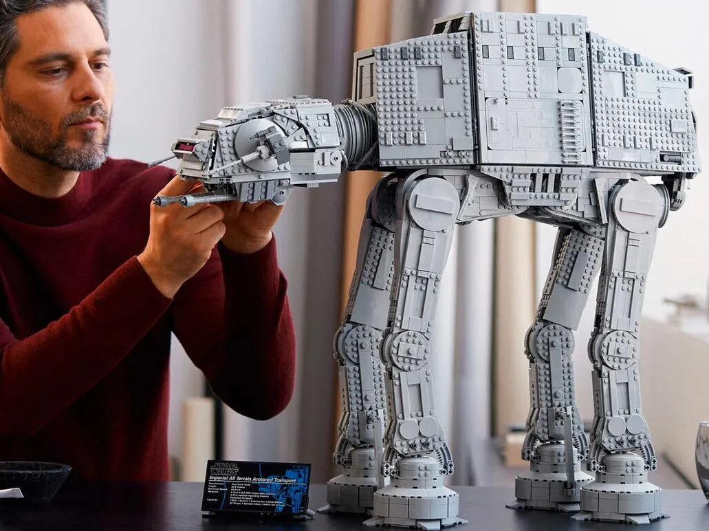 Ez a LEGO AT-AT modell a gyűjtők egyik legkeresettebb darabja