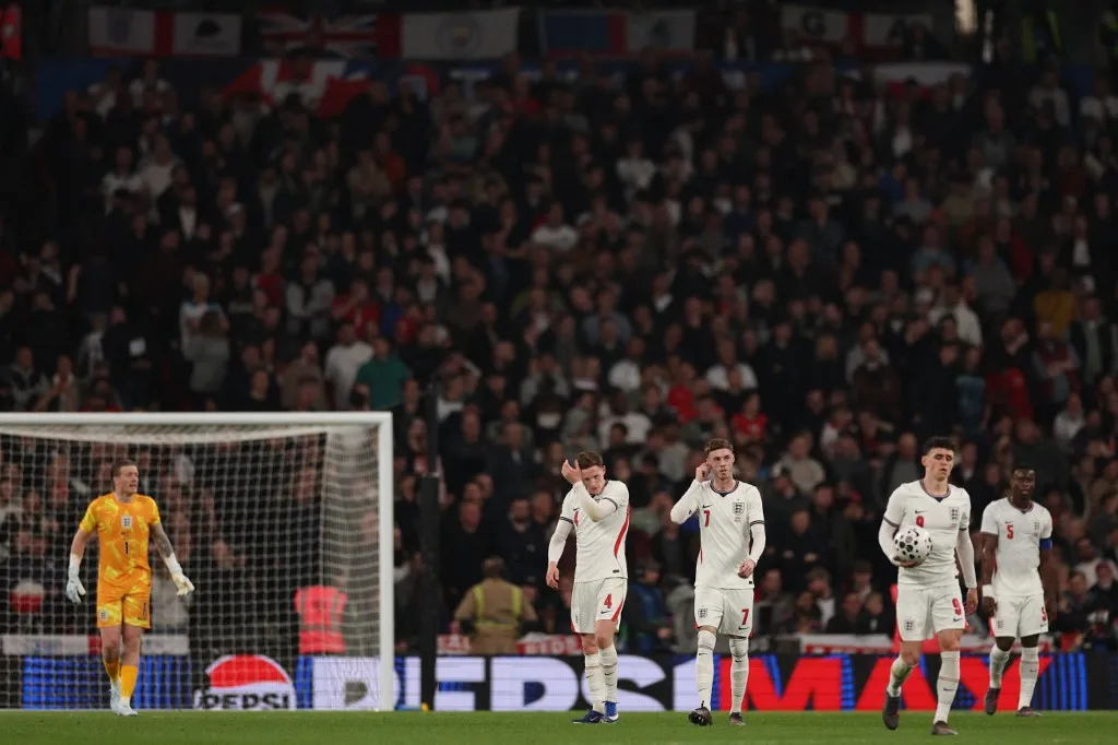 Az angol válogatott vert seregként távozott a Wembley-ből