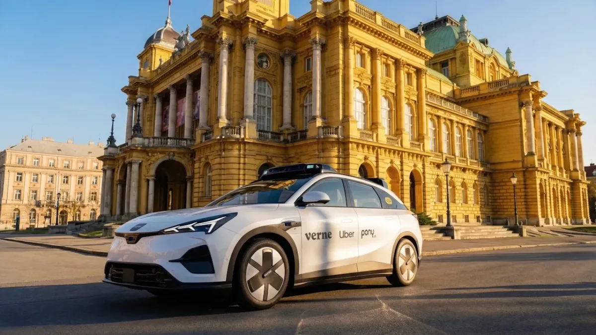 Így néz ki a Verne robottaxija, Arcfox Alpha T5 a típusneve