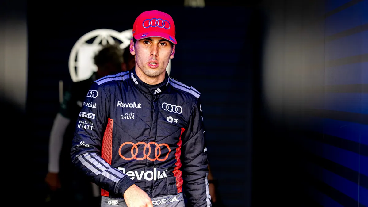 Majdnem kitört Gabriel Bortoleto bokája a rajtrácson
