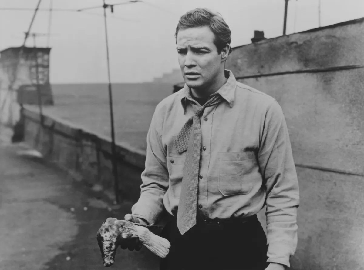 MArlon Brando A rakparton című filmben.