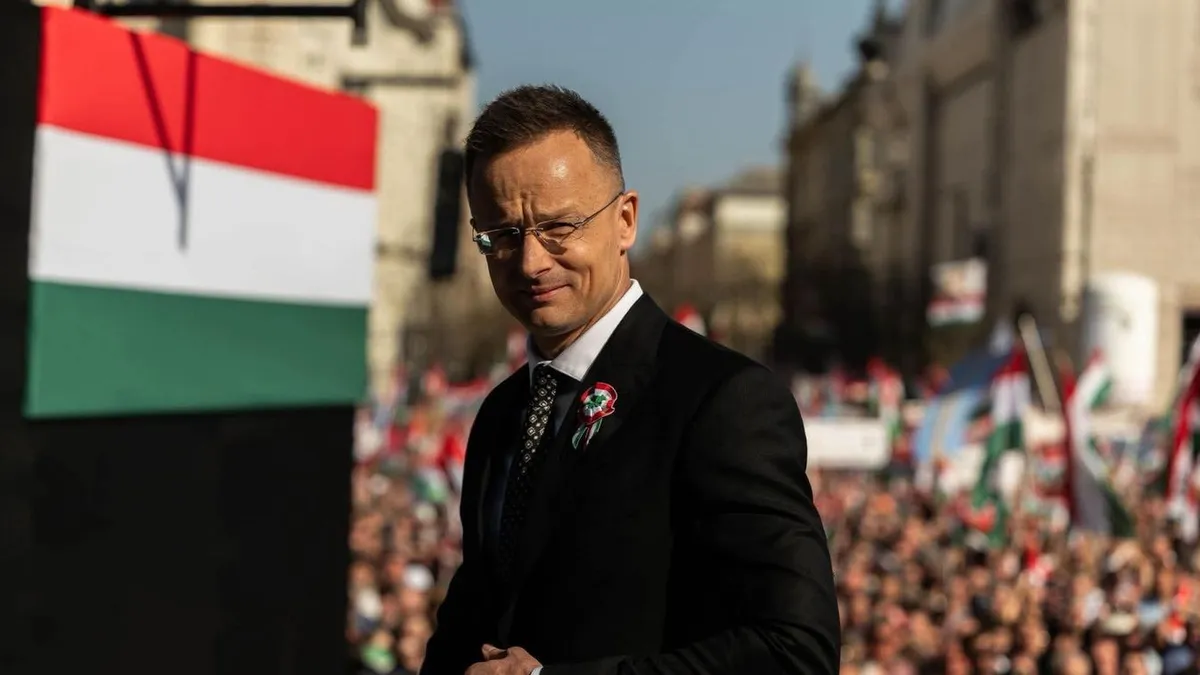 Szijjártó Péter külgazdasági és külügyminiszter (Forrás: Facebook)