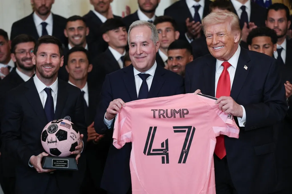 Lionel Messi találkozott Donald Trumppal a Fehér Házban