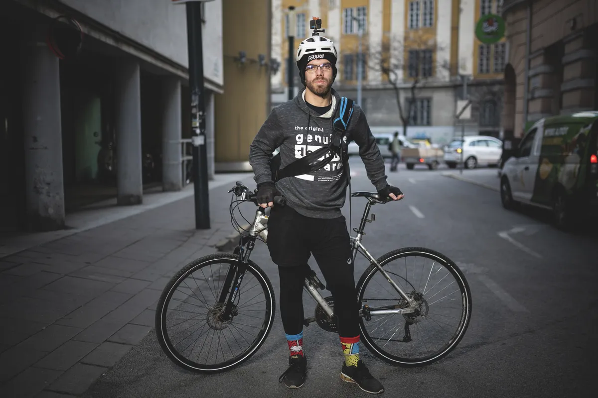 Volt olyan nap, amikor 80 km-t tekert, majd ezek után még egy tolvaj után eredt