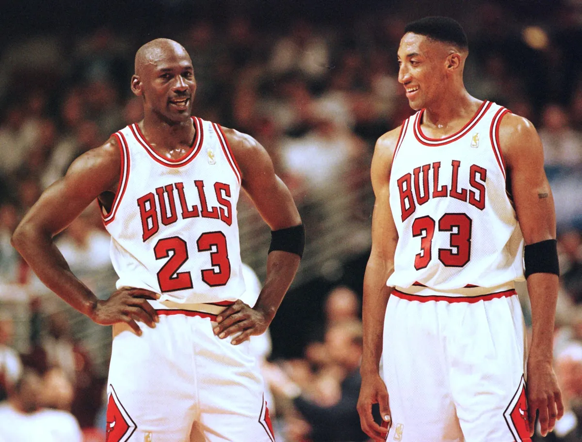A nagy duó, Michael Jordan és Scottie Pippen
