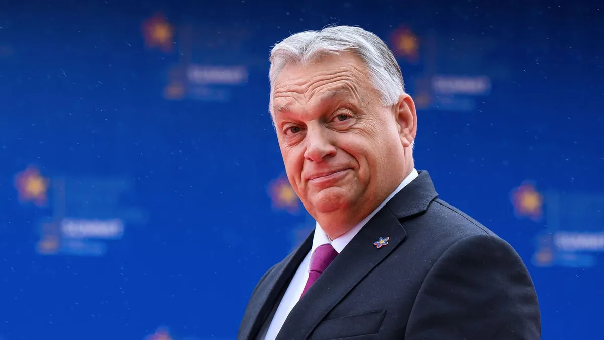 Orbán Viktor magyar miniszterelnök (Fotó: AFP)