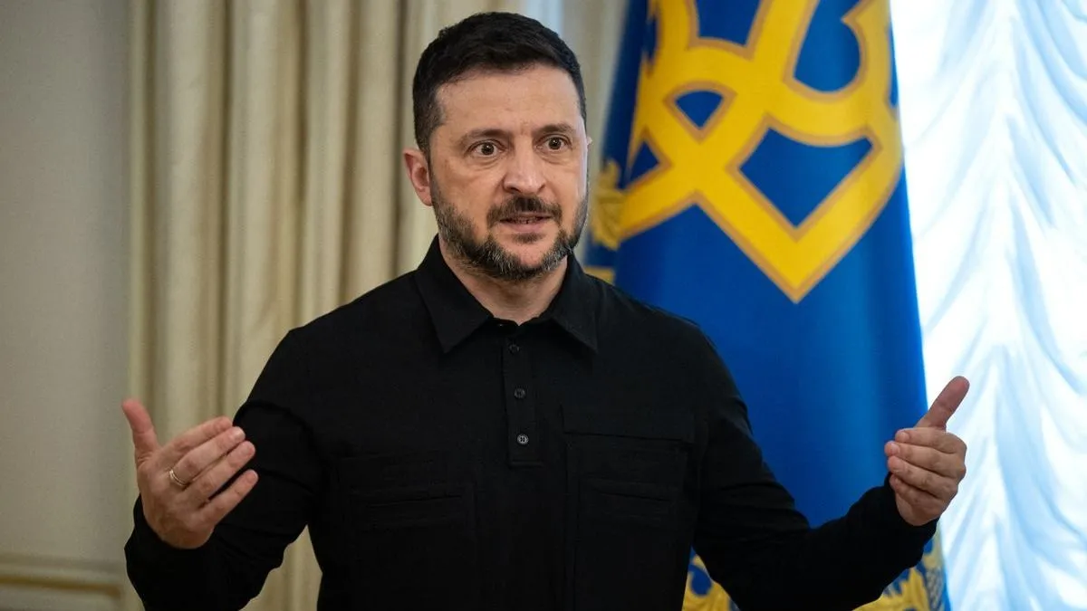 Zelenszkij bejelentést tett az ukrán elnökválasztásról