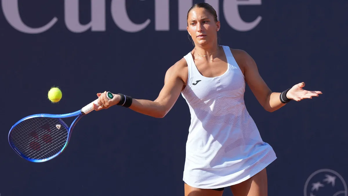 Udvardy Pannát halálosan megfenyegették, mielőtt pályára lépett egy ukrán teniszező ellen