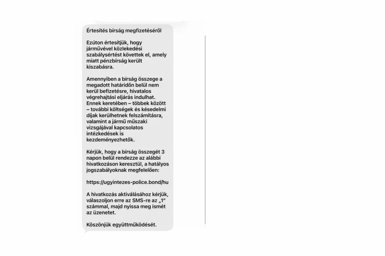 Újabb csalás terjed hazánkban, ezúttal SMS-ben