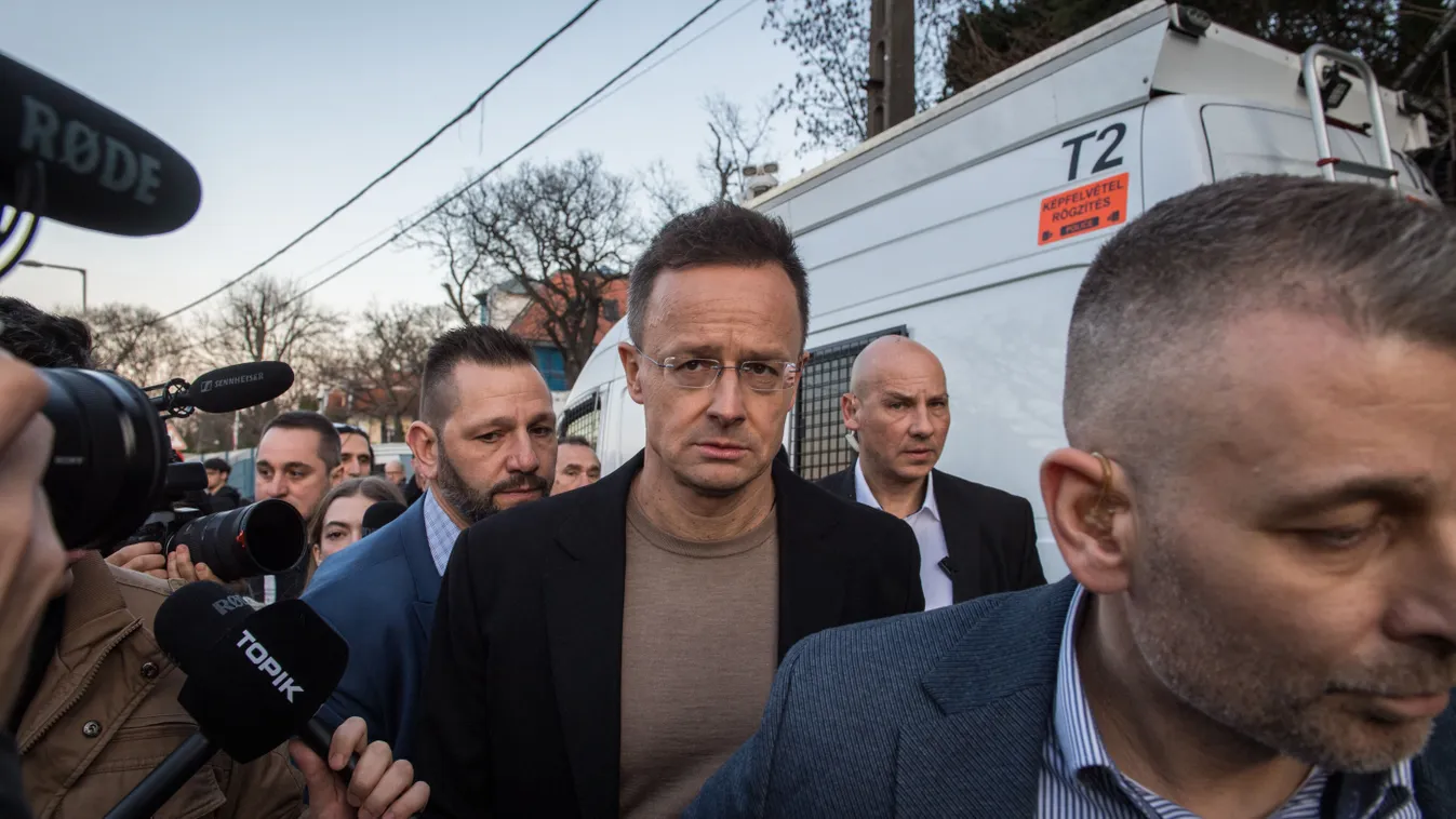 Szijjártó Péter: Az ukrán elnök fenyegetőzése az egész magyar nemzetnek szól Kép