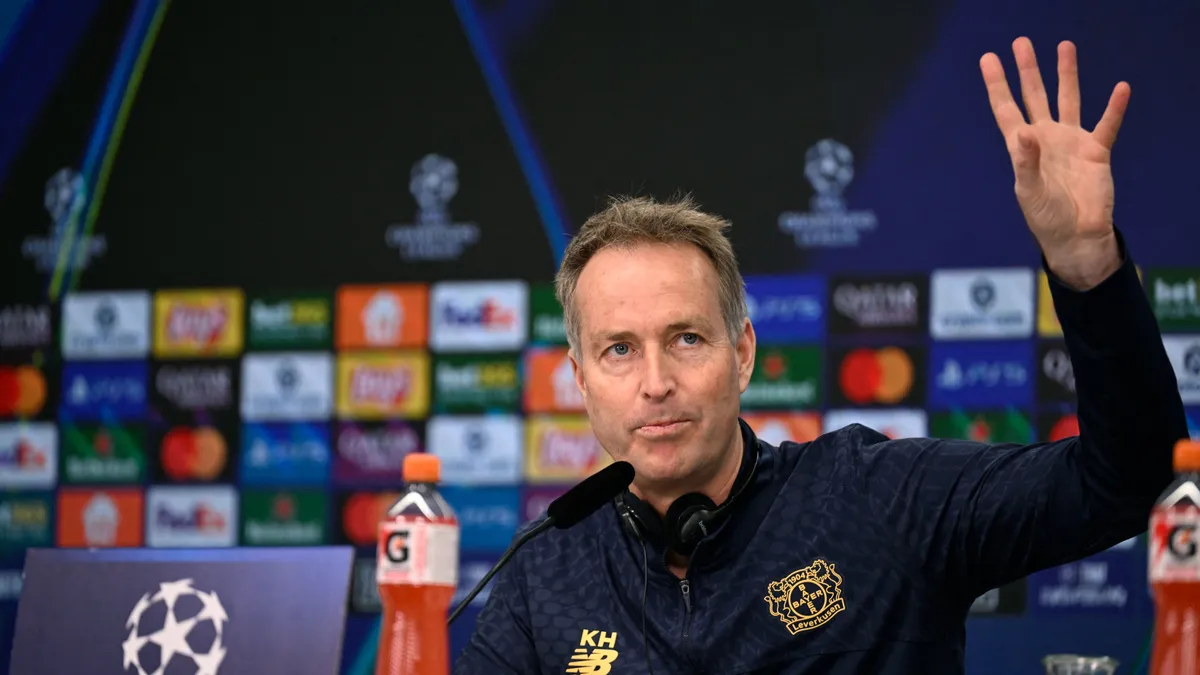 A Bayer Leverkusen a Bajnokok Ligája-meccs előtt viccelődött egyet – fotó