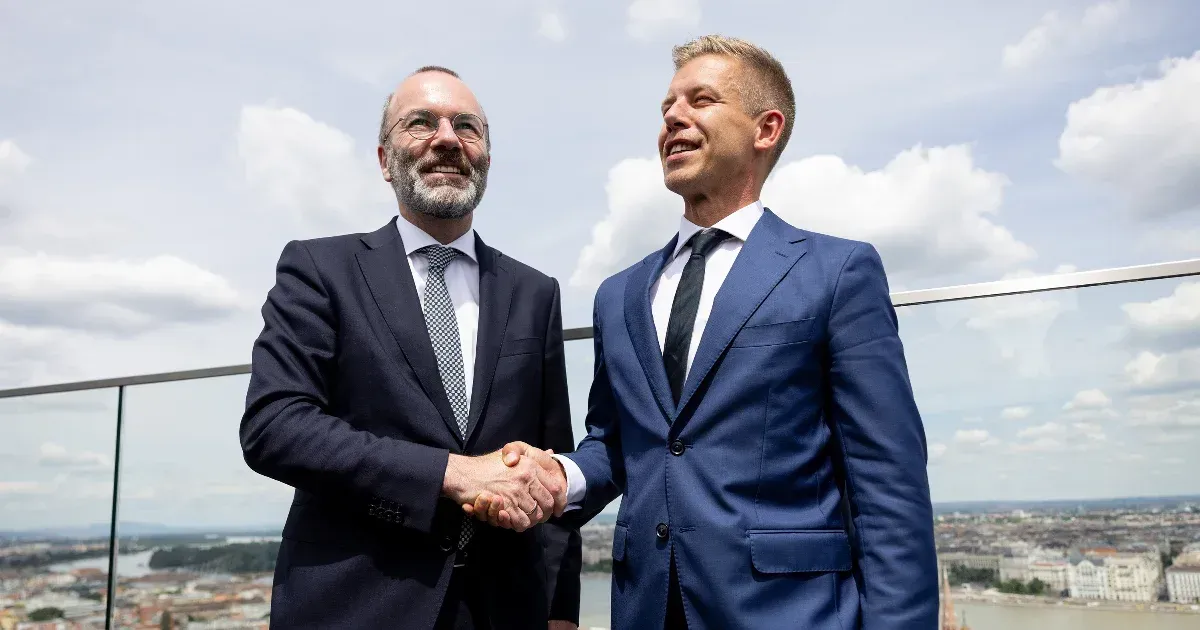 A Tisza Párt mást mond Brüsszelben, mást itthon (Forrás: Facebook)