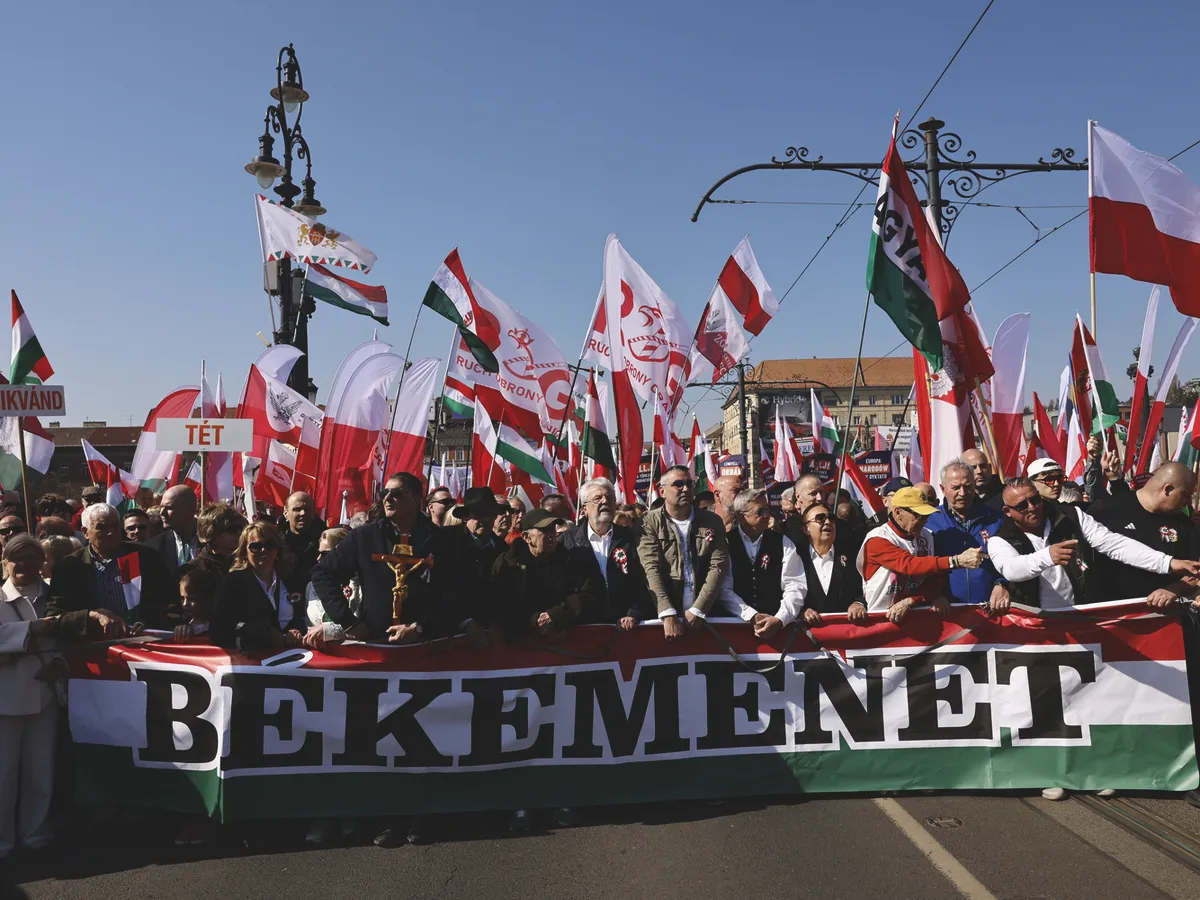 Szalay-Bobrovniczky Kristóf is megszólalt a gyülekező tömegből