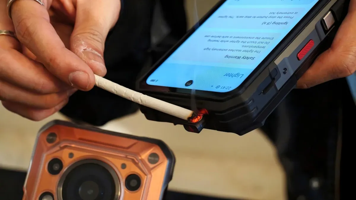 Tűz gyújtható az Oukitel WP63 túlélőmobillal