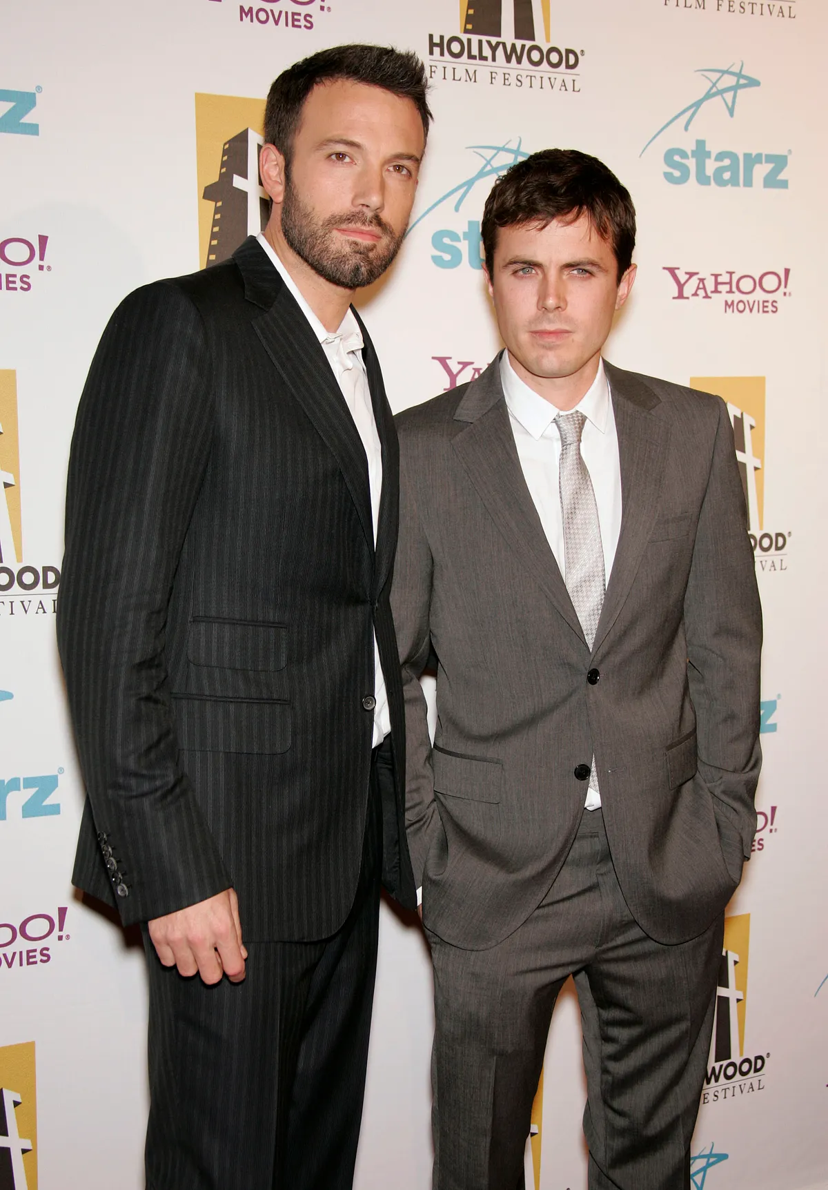 Oct 22, 2007 - Beverly Hills, California, USA - Director BEN AFFLECK & Actor CASEY AFFLECK arriving at the 11th Annual Hollywood Awards Gala Ceremony held at the Beverly Hilton Hotel. (Credit Image: © Lisa O'Connor/ZUMA Press)