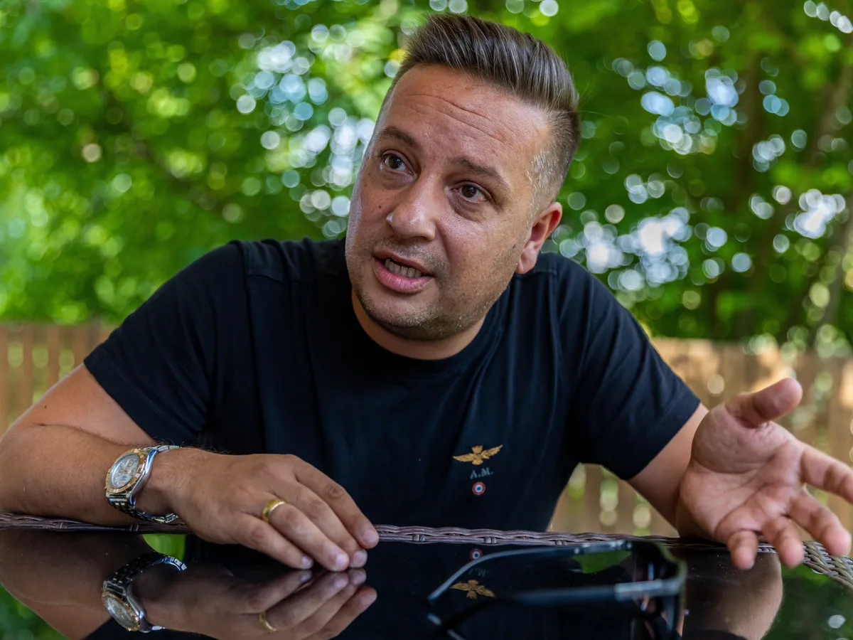A magyar sztárpár egyik tagja, L.L. Junior – Fotó: Markovics Gábor